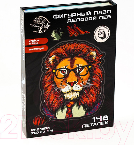 Изображение товара Пазл Treetobe Лев / 9888198