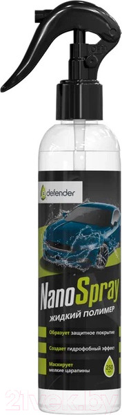 Изображение товара Полироль для кузова Defender Auto Nano Spray / 10512 (250мл)