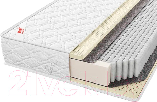 Изображение товара Матрас МДК Premium Lux Latex SLT8 (90x200)