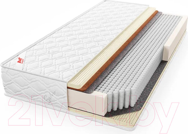 Изображение товара Матрас МДК Premium Lux Latex Plus SLT8 (80x190)