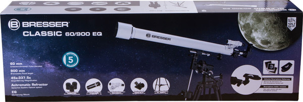 Изображение товара Телескоп Bresser Classic 60/900 EQ / 72335
