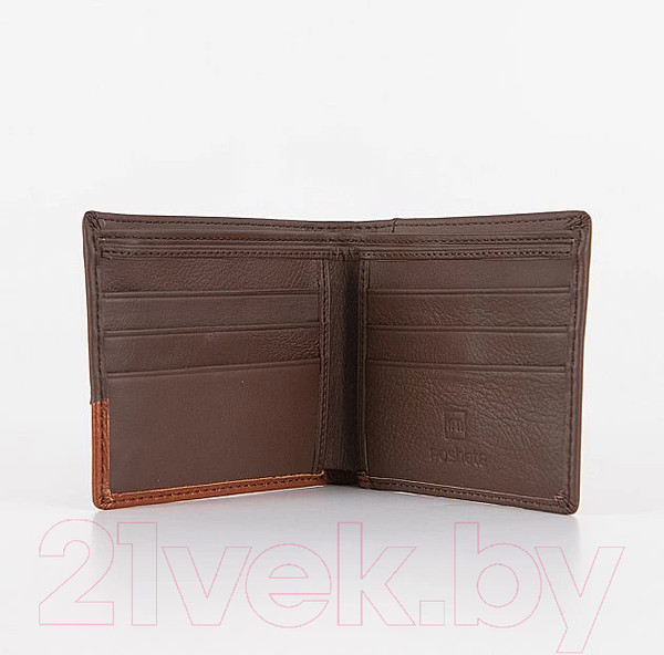 Изображение товара Портмоне Poshete 827-202306-BDC (коричневый/Dark Camel)