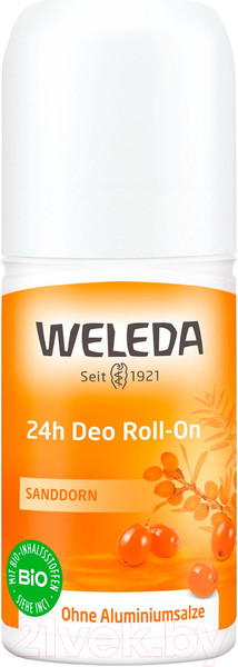 Изображение товара Дезодорант шариковый Weleda Облепиховый 24 часа Roll-On (50мл)