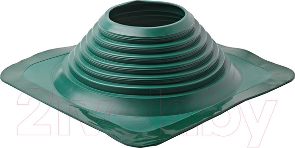 Изображение товара Проходка кровельная Везувий №8 180-330мм прямая (зеленый)