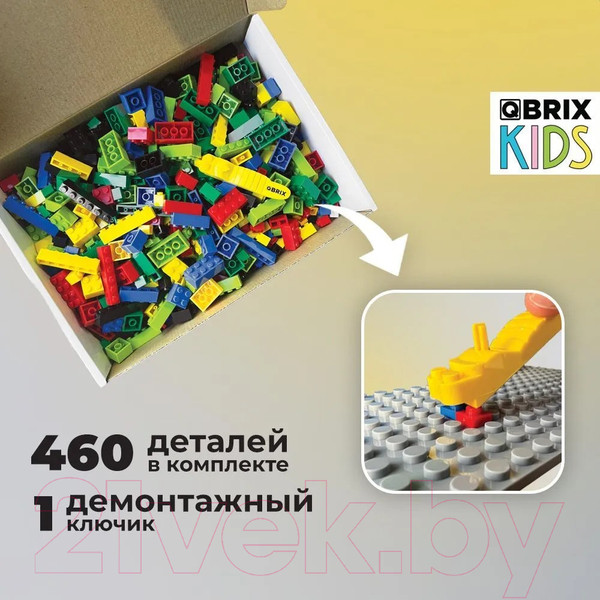Изображение товара Конструктор QBRIX Kids Classic 30010