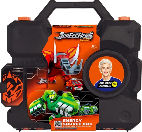 Изображение товара Набор игрушек-трансформеров Screechers Скричер-база Энерджи Сорс / 42048