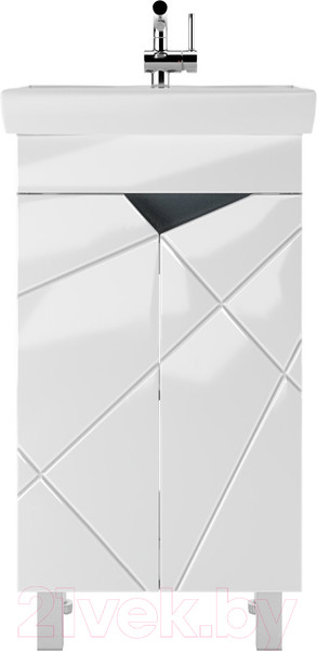 Изображение товара Тумба под умывальник Домино Томь 50 Vector без ящика