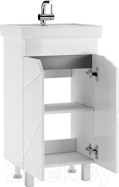 Изображение товара Тумба под умывальник Домино Томь 50 Vector без ящика