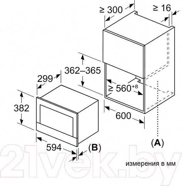 Изображение товара Микроволновая печь Bosch BFL7221B1