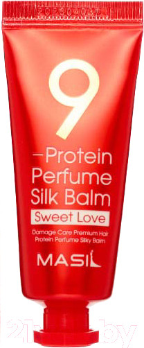 Изображение товара Бальзам для волос Masil 9 Protein Perfume Silk Balm Sweet Love (20мл)