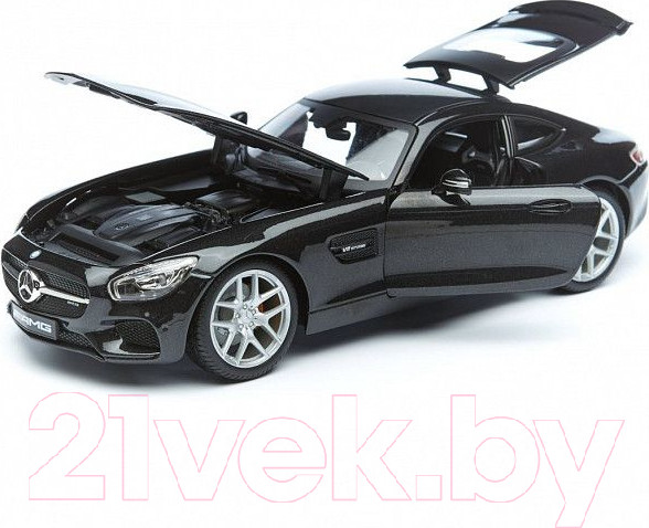 Изображение товара Масштабная модель автомобиля Maisto Mercedes-AMG GT / 31398 (черный)