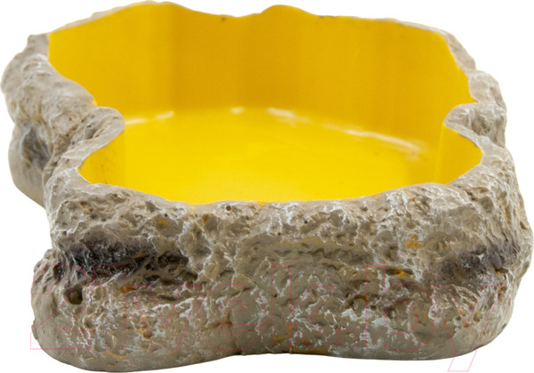 Изображение товара Кормушка для рептилий Mclanzoo Bowls / V-03 (камень/желтый)