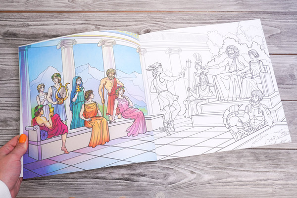 Изображение товара Раскраска-антистресс АСТ Сатиры, горгоны и другие герои мифов Древней Греции (Каторкина Дарья.)