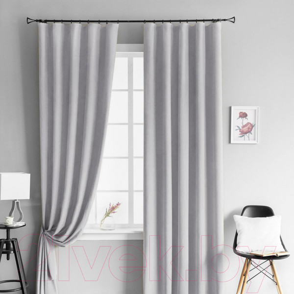 Изображение товара Комплект штор Pasionaria Тина 290x230 (серебристый)