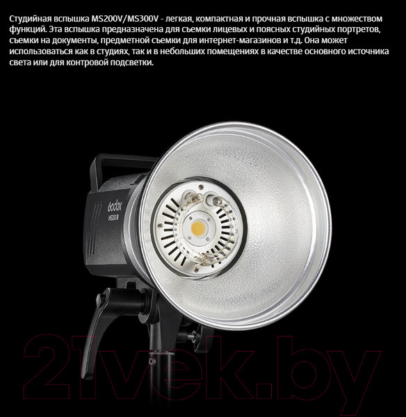 Изображение товара Вспышка студийная Godox MS300V / 29931