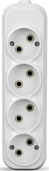Изображение товара Колодка удлинителя Tokov Electric TKE-C01-KU4 (белый)