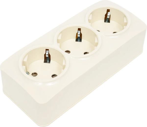 Изображение товара Розетка Tokov Electric Frea TKE-FR-R3Z-C02 (бежевый)