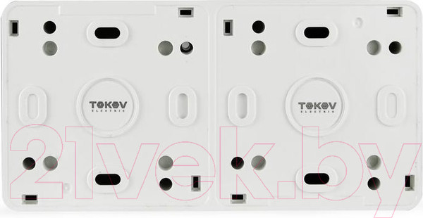 Изображение товара Блок выключатель+розетка Tokov Electric ОП Nix / TKE-NX-V2RZ-C01T-IP54