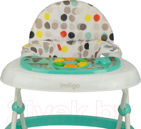 Изображение товара Ходунки INDIGO Bubble (бирюзовый)
