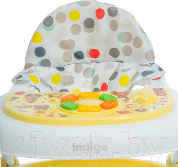 Изображение товара Ходунки INDIGO Bubble (желтый)