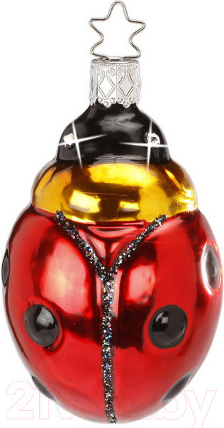Изображение товара Елочная игрушка Inge's Christmas Good Luck! Божья коровка / 10035S014