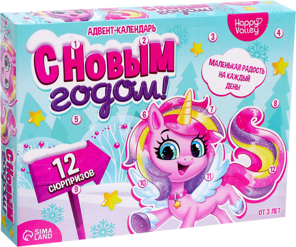 Изображение товара Адвент-календарь Happy Valley С Новым годом! / 7772573