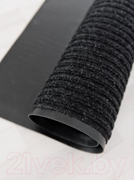 Изображение товара Коврик грязезащитный ComeForte Floor Mat Стандарт 80x120 (черный)