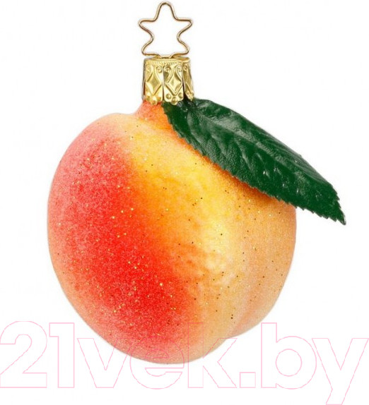 Изображение товара Елочная игрушка Inge's Christmas Fresh From The Market. Персик / 10133S014