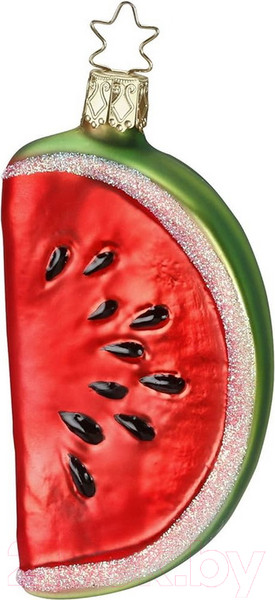 Изображение товара Елочная игрушка Inge's Christmas Fresh From The Market. Долька арбуза / 10034S018