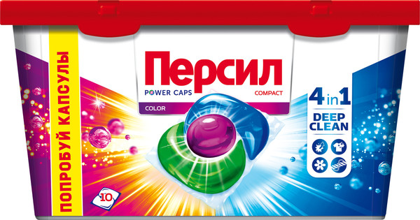 Изображение товара Капсулы для стирки Персил Концентрированные (10шт)