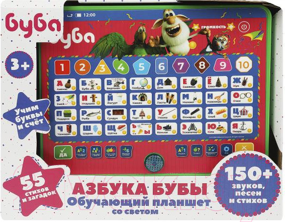 Изображение товара Развивающая игрушка Умка Планшет. Буба / HT840-R23