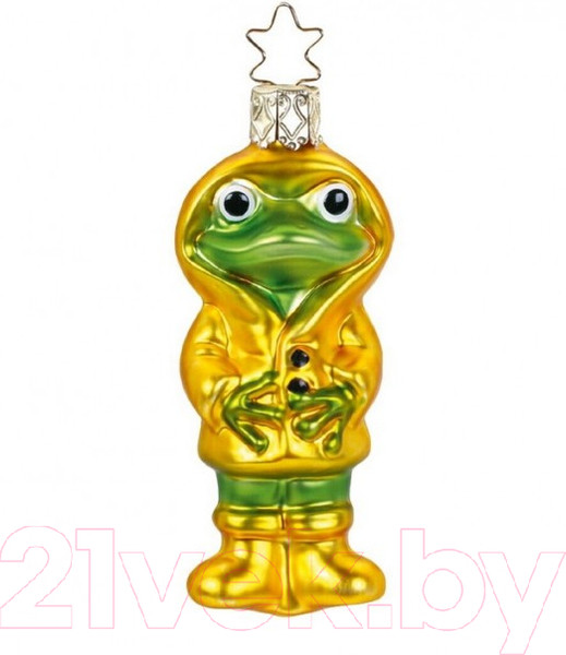 Изображение товара Елочная игрушка Inge's Christmas House And Farm. Лягушка / 10041S019