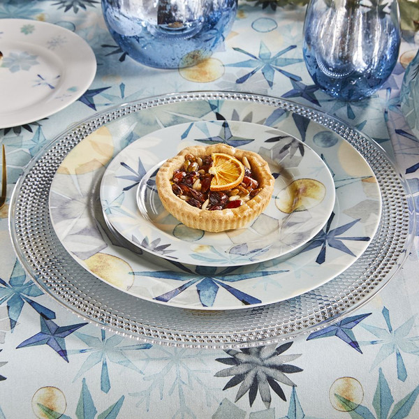 Изображение товара Набор тарелок Andrea Fontebasso Atollo Cristalli / AJ070182402 (18шт)