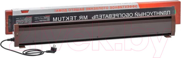 Изображение товара Теплый плинтус электрический Mr.Tektum Smart Line 2.1м левый (коричневый)
