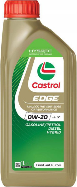 Изображение товара Моторное масло Castrol Edge LL IV 0W20 (1л)