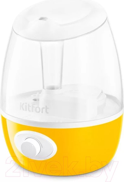 Изображение товара Ультразвуковой увлажнитель воздуха Kitfort KT-2888-1 (белый/желтый)