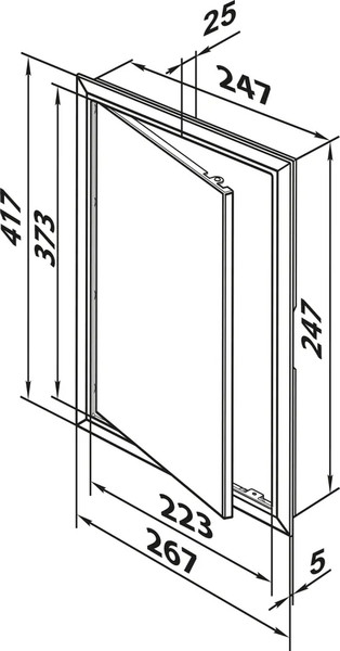 Изображение товара Люк ревизионный Zernberg Porta 2540 10205831