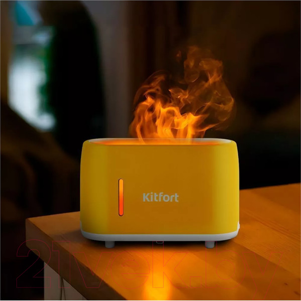 Изображение товара Аромадиффузор электрический Kitfort KT-2887-1 (белый/желтый)