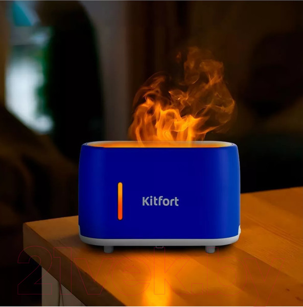 Изображение товара Аромадиффузор электрический Kitfort KT-2887-3 (белый/синий)