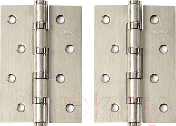Изображение товара Комплект петель дверных VELA 4ВВ-SN (матовый никель)