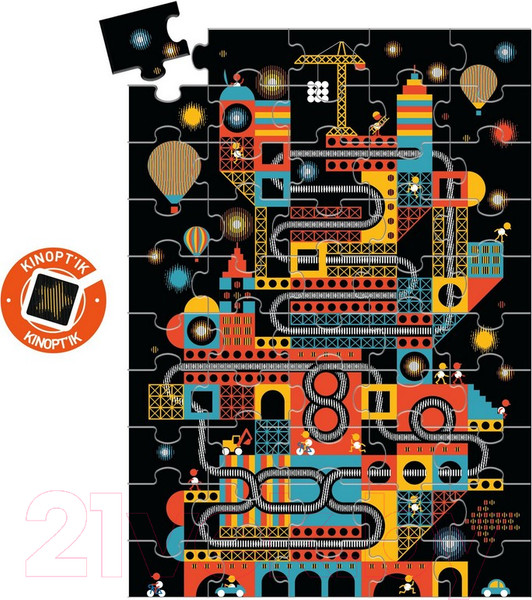 Изображение товара Пазл Djeco Оживленный Город / DJ07032