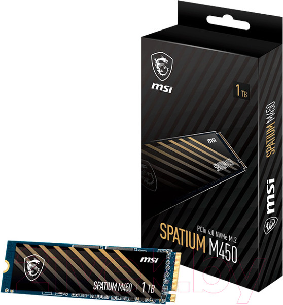 Изображение товара SSD диск MSI Spatium M450 1TB (S78-440L980-P83)