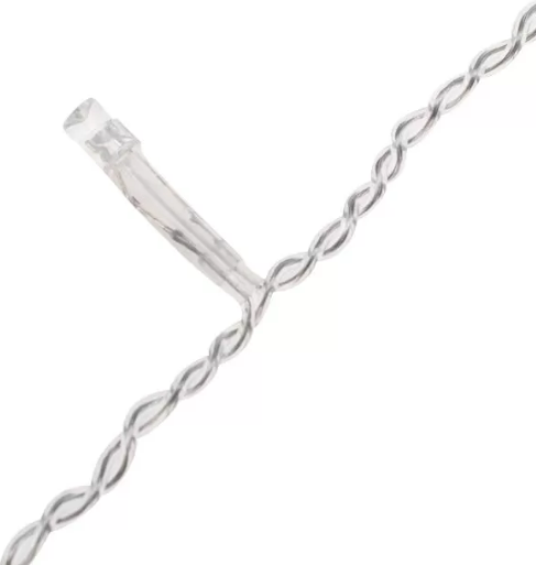 Изображение товара Световой занавес Neon-Night Бахрома со снежинками 255-075 (2.4x0.9м, белый)