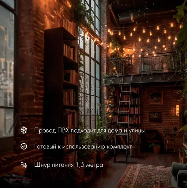 Изображение товара Садовая гирлянда Neon-Night Лофт 331-359