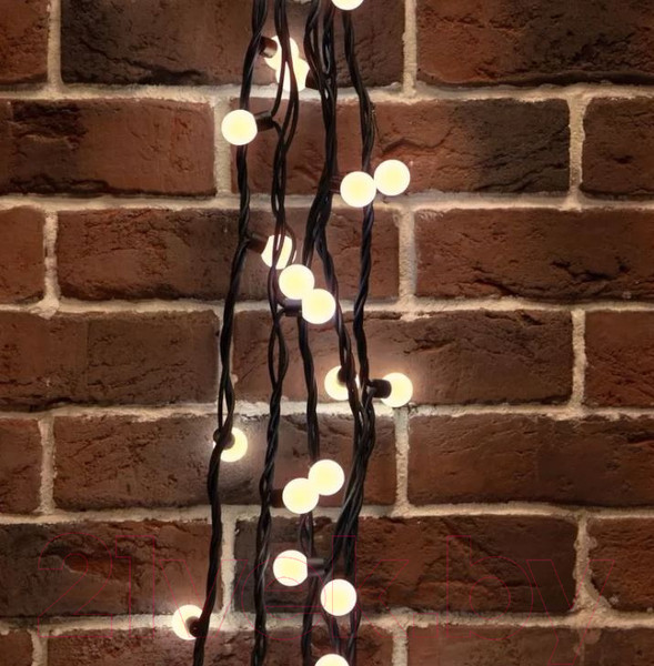 Изображение товара Светодиодная гирлянда Neon-Night Мультишарики 303-596 (10м, теплый белый)