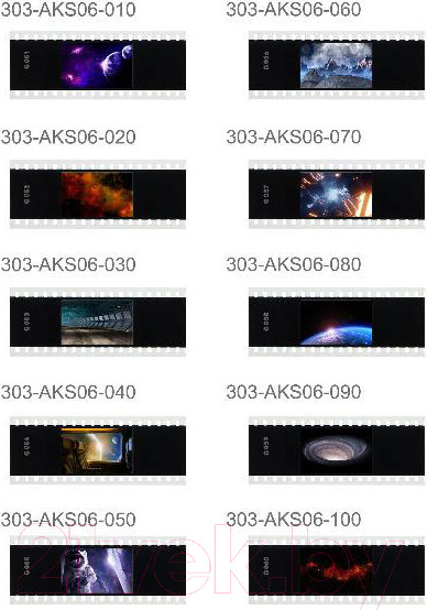 Изображение товара Набор слайдов для осветителя Godox AK-S06 / 30265