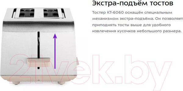 Изображение товара Тостер Kitfort KT-6060