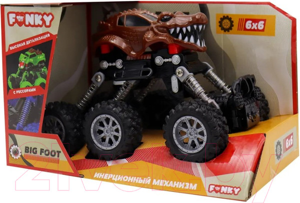 Изображение товара Автомобиль игрушечный Funky Toys Внедорожник / FT97946 (коричневый)