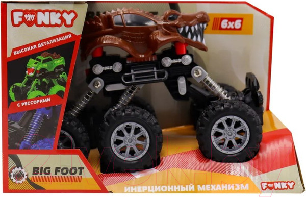 Изображение товара Автомобиль игрушечный Funky Toys Внедорожник / FT97946 (коричневый)