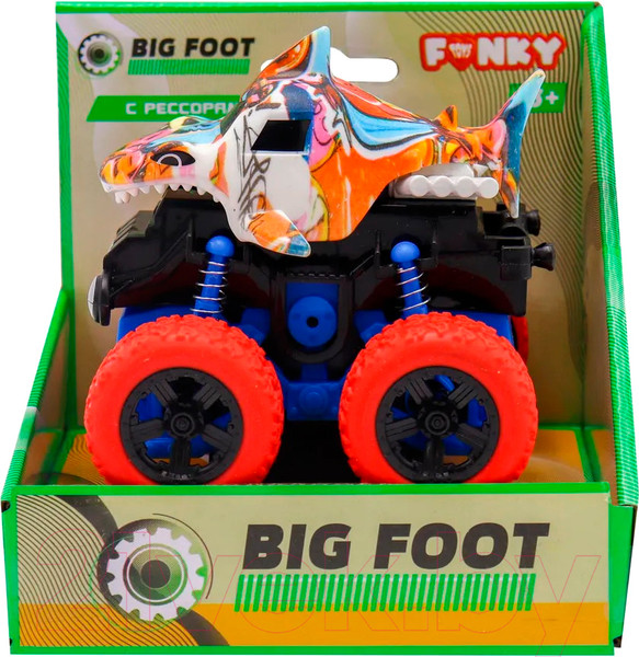 Изображение товара Автомобиль игрушечный Funky Toys Акула / FT9792-1 (красный)